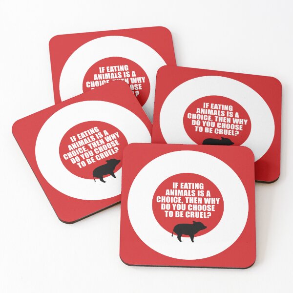 Item preview, If eating  animals is a  choice, then why do you choose  to be cruel? designed and sold by Nanika-akimoto.