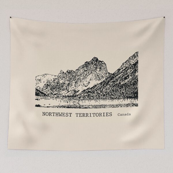 Item preview, Northwest Territories Canada designed and sold by Lakeric Cityscapes.