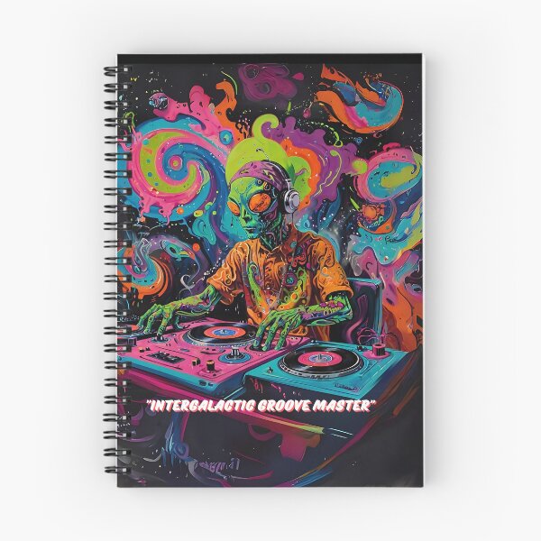 Item preview, Intergalactic Groove Master Art designed and sold by Obsidian Ink by Wilshire.