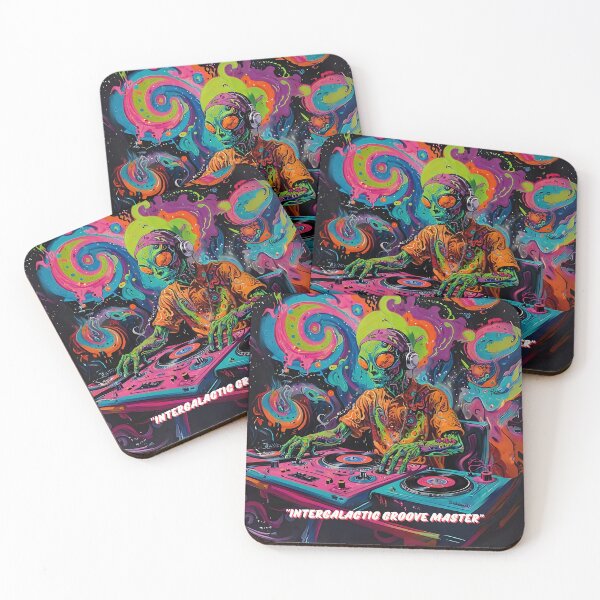 Item preview,  Intergalactic Groove Master Art designed and sold by Obsidian Ink by Wilshire.
