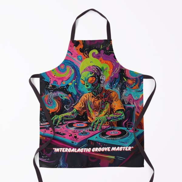 Item preview, Intergalactic Groove Master Art designed and sold by Obsidian Ink by Wilshire.