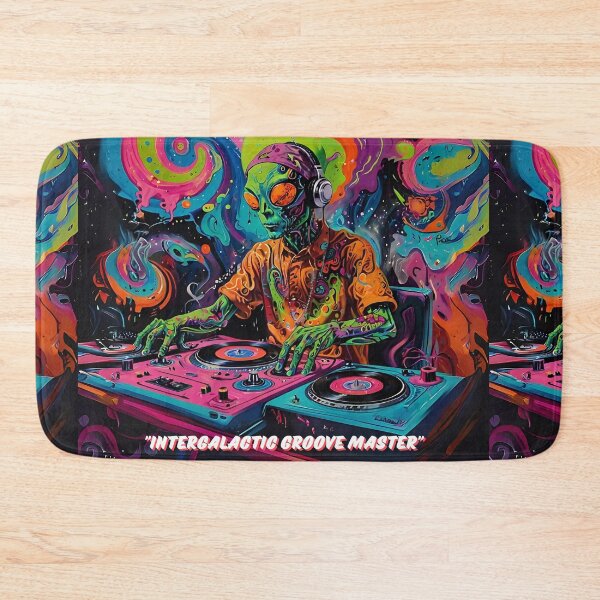 Item preview,  Intergalactic Groove Master Art designed and sold by Obsidian Ink by Wilshire.