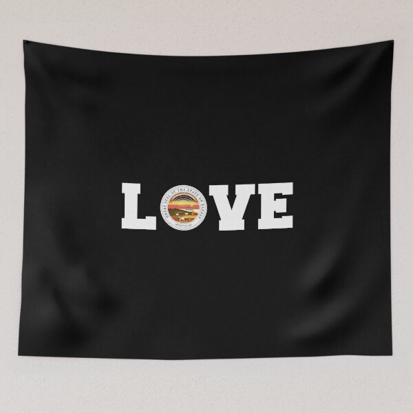 Item preview, Vintage Kansas State Seal Love designed and sold by US States Merch.