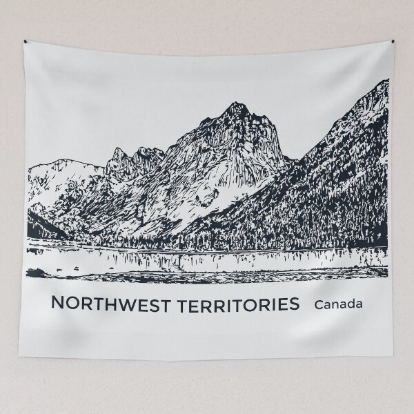 Item preview, Northwest Territories Canada designed and sold by Lakeric Cityscapes.