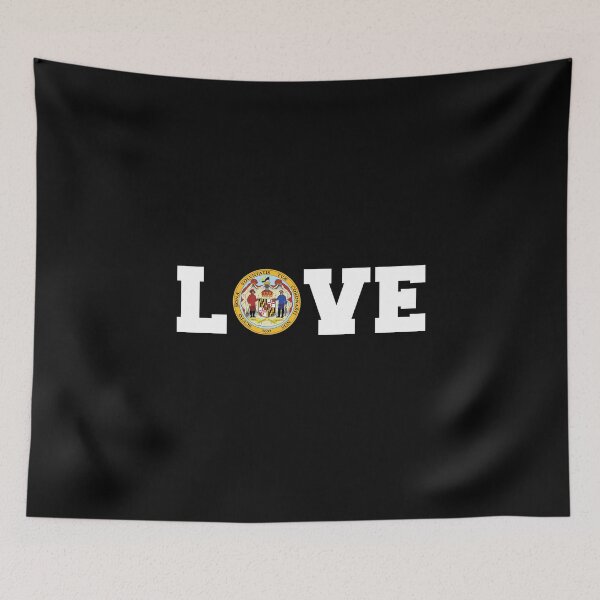 Item preview, Vintage Massachusetts State Seal Love designed and sold by US States Merch.