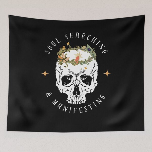 Item preview, Soul Searching Skull Shirt designed and sold by 2ndHndRebellion.