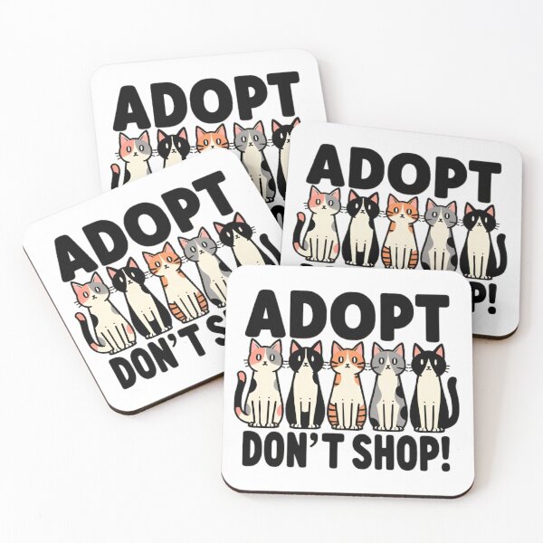 Item preview, Adopt Don't Shop: Adopt Cats  designed and sold by printmala.