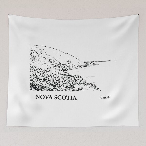 Item preview, Nova Scotia Canada designed and sold by Lakeric Cityscapes.