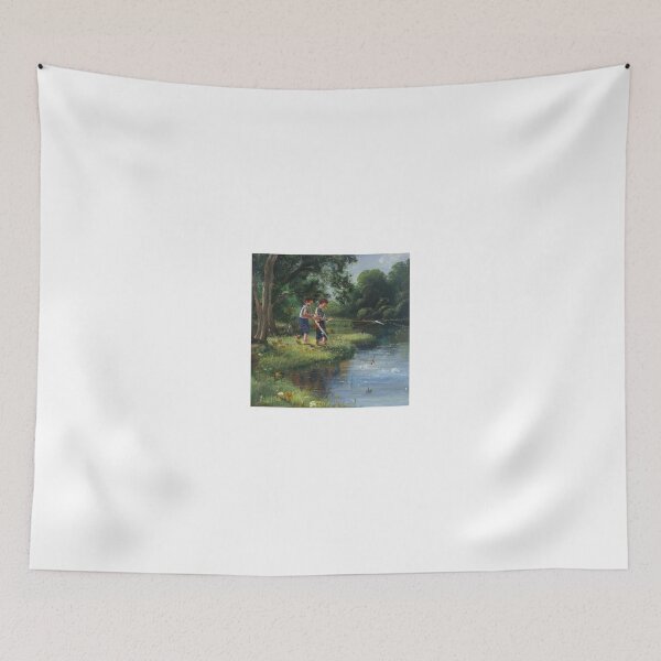 Item preview, Boys fishing designed and sold by ZeusGallery.