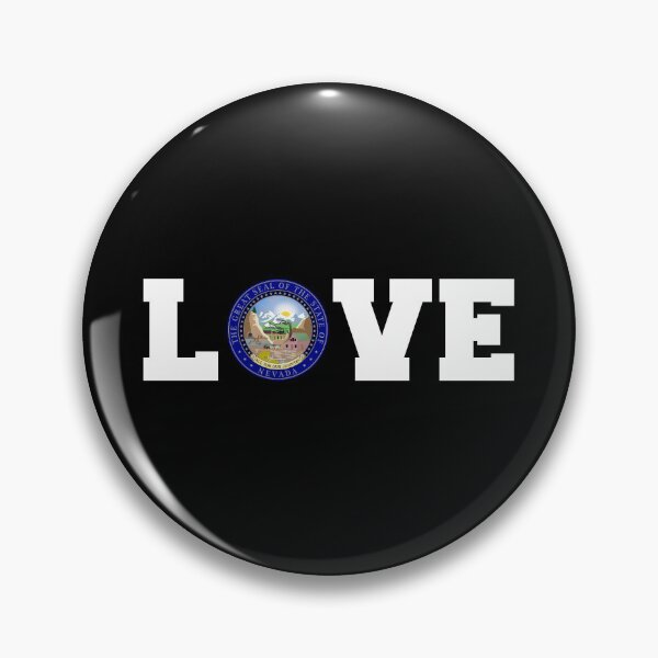 Item preview, Vintage Nevada State Seal Love designed and sold by US States Merch.