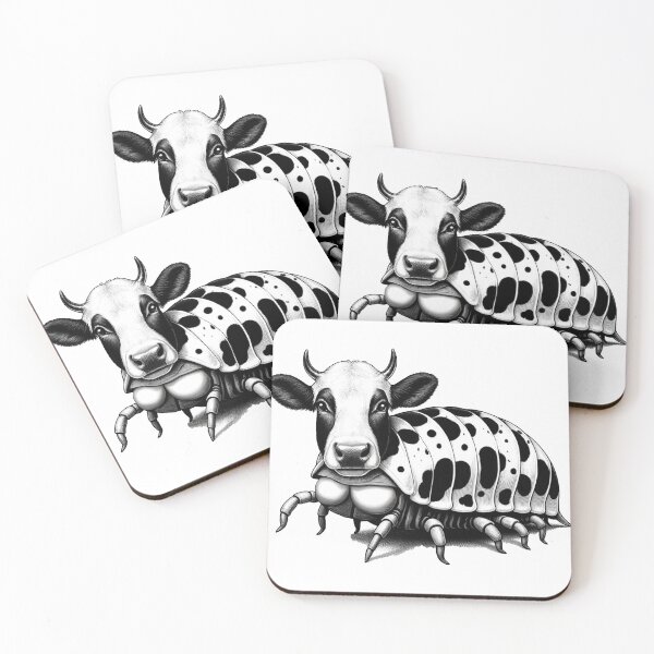 Item preview, Dairy Cow Isopod designed and sold by FatGiantCat.