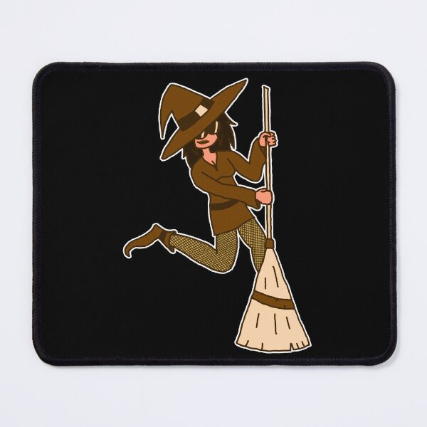 Item preview, "Gothy Witch" doodle (amber) designed and sold by usernameMike.