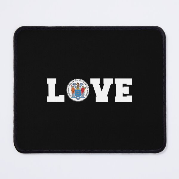 Item preview, Vintage New Jersey State Seal Love designed and sold by US States Merch.