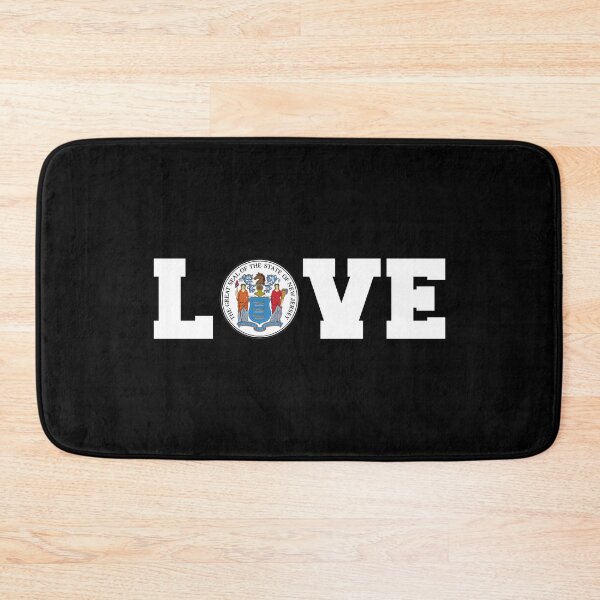 Item preview, Vintage New Jersey State Seal Love designed and sold by US States Merch.
