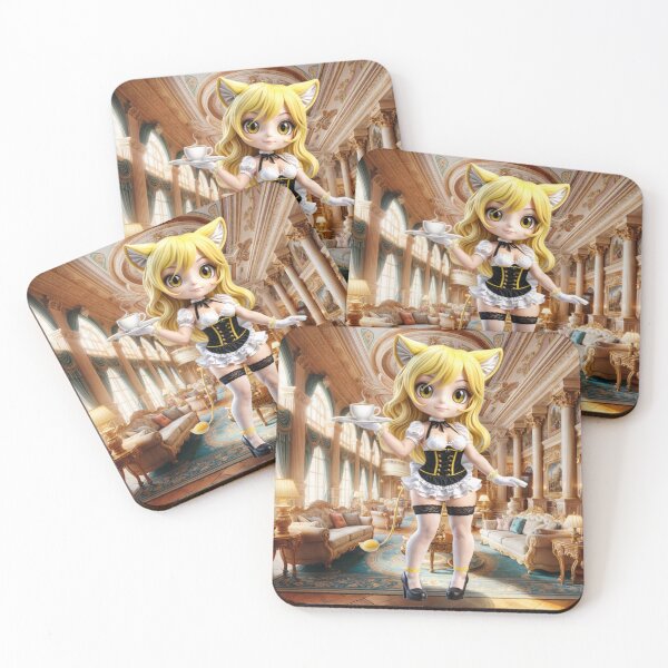 Item preview, Furry Maids Chibi Yellow Lion Hina designed and sold by CHIBI_POPZ.