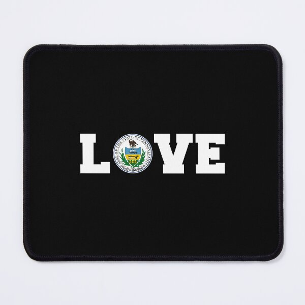 Item preview, Vintage Pennsylvania State Seal Love designed and sold by US States Merch.
