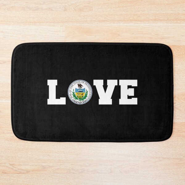 Item preview, Vintage Pennsylvania State Seal Love designed and sold by US States Merch.