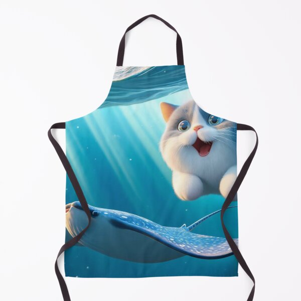 Item preview, Cat and devil fish designed and sold by Catsmoment.