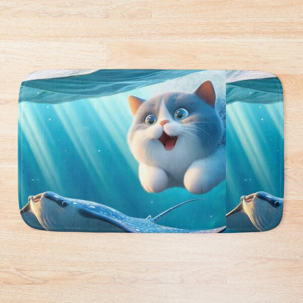 Item preview, Cat and devil fish designed and sold by Catsmoment.