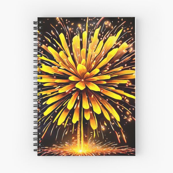 Item preview, Vibrant Yellow Firework Display designed and sold by Sadia  Jannat.