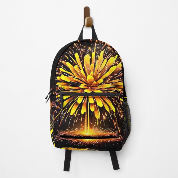 Item preview, Vibrant Yellow Firework Display designed and sold by Sadia Jannat.