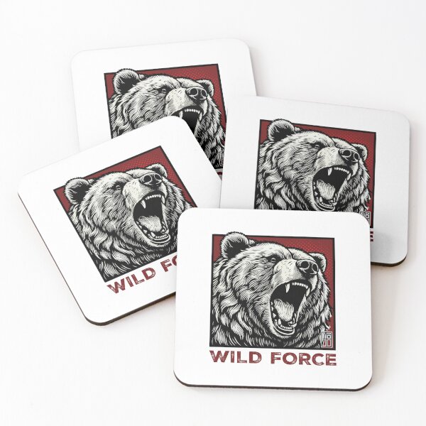 Item preview, GRIZZLY - BEAR - WILD FORCE - ANIMALS -3 designed and sold by ArtProjectShop.