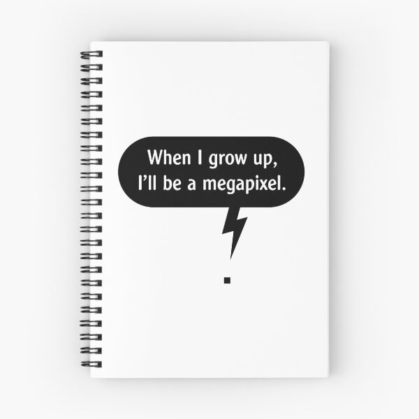 Item preview, When I Grow Up, I’ll Be A Megapixel. (Pixel / Black) designed and sold by MrFaulbaum.