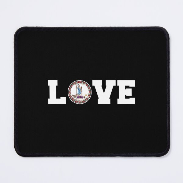 Artikelvorschau, Vintage Virginia-Staatssiegel-Liebe entworfen und verkauft von US States Merch.