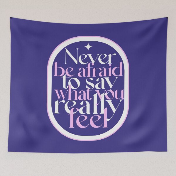 Item preview, Never be afraid  - mental health matters positive mindset boho dark designed and sold by interico88.