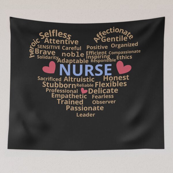 Item preview, Nurse Heart: Celebrating Compassion and Care designed and sold by StyleFused.