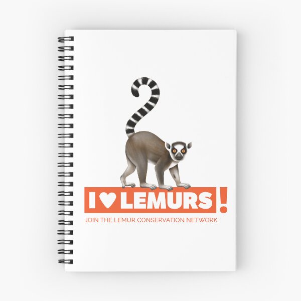 Item preview, I Love Lemurs! featuring Ring-tailed Lemur designed and sold by lemurnetwork.