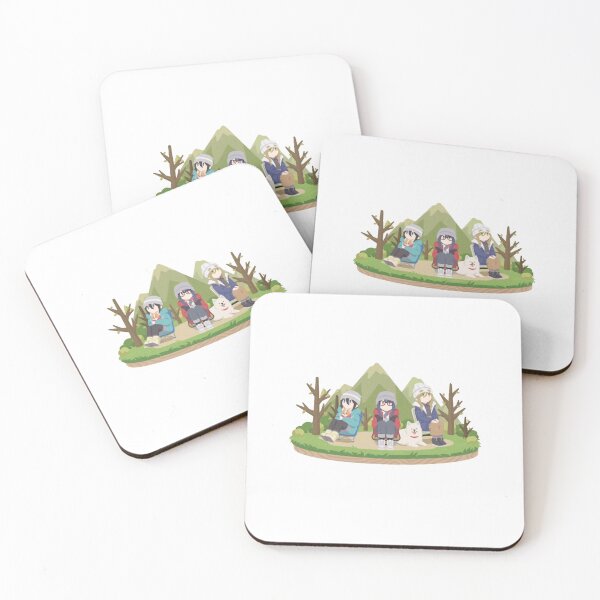 Item preview, Yuru Camp - Ema, Chiaki & Aoi designed and sold by FanWare.