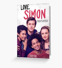 Love, Simon Greeting Card