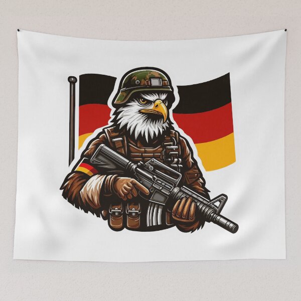 Item preview, Proud German Eagle Soldier | Deutschland Power designed and sold by CyberWindow.