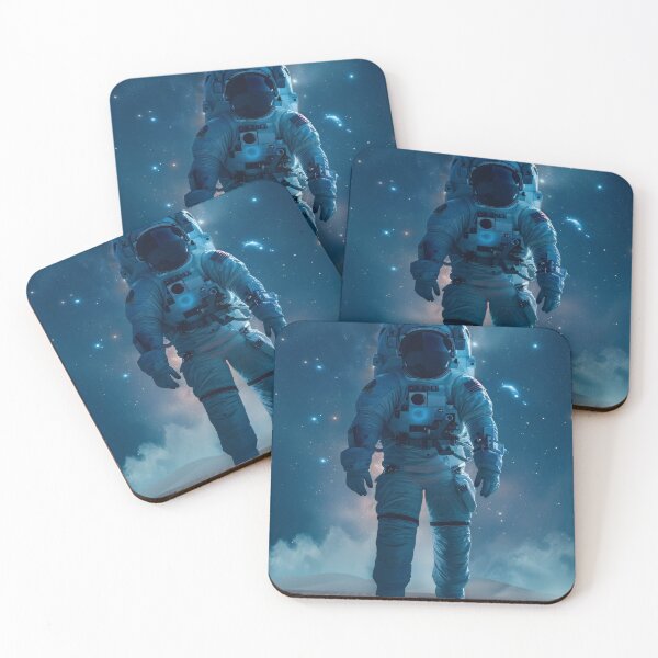 Item preview, Astronaut at night designed and sold by BilgePaksoylu.