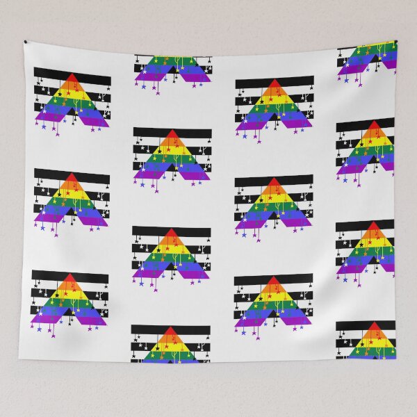 Item preview, Starry Straight Ally Flag designed and sold by A4R0NN.