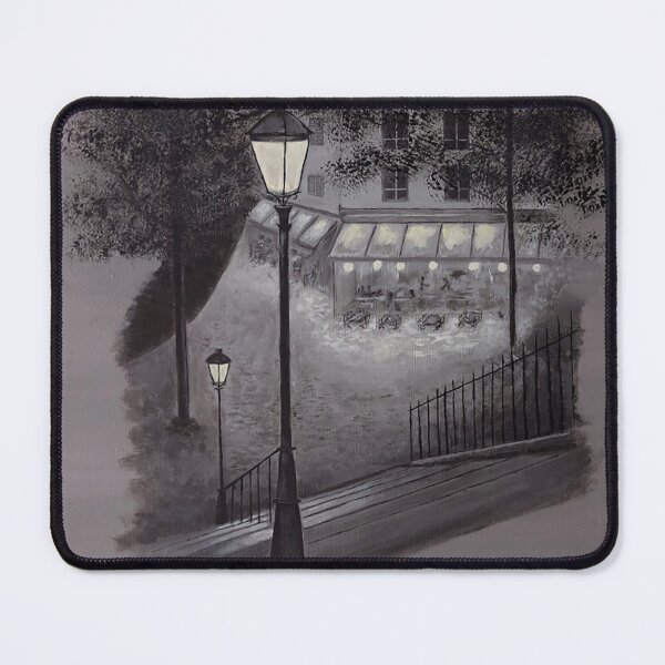 Cafe With the Luxurious Cat Mouse Pad