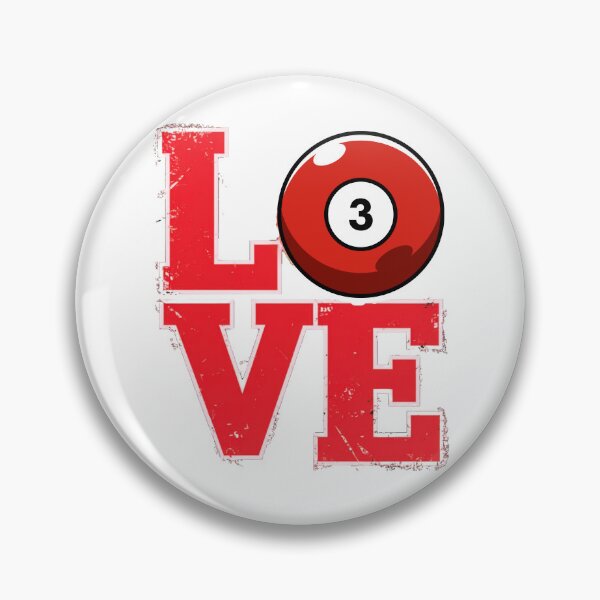 Item preview, LOVE Shooting Pool T-shirt designed and sold by BoughtTheTShirt.