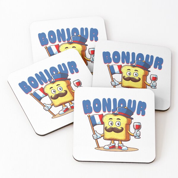 Item preview, FRENCH TOAST - Bonjour designed and sold by Teepot888.