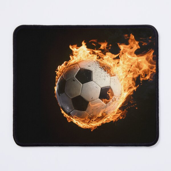 Item preview, Burning soccer ball designed and sold by Wiesława Smolińska.