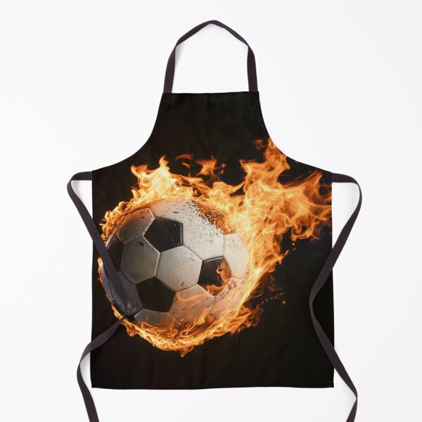 Item preview, Burning soccer ball designed and sold by Wiesława Smolińska.