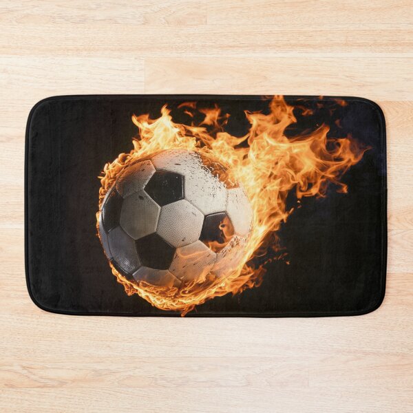 Item preview, Burning soccer ball designed and sold by Wiesława Smolińska.