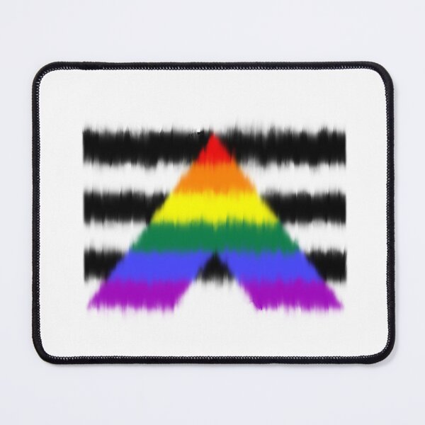 Item preview, Fuzzy Straight Ally Flag designed and sold by A4R0NN.