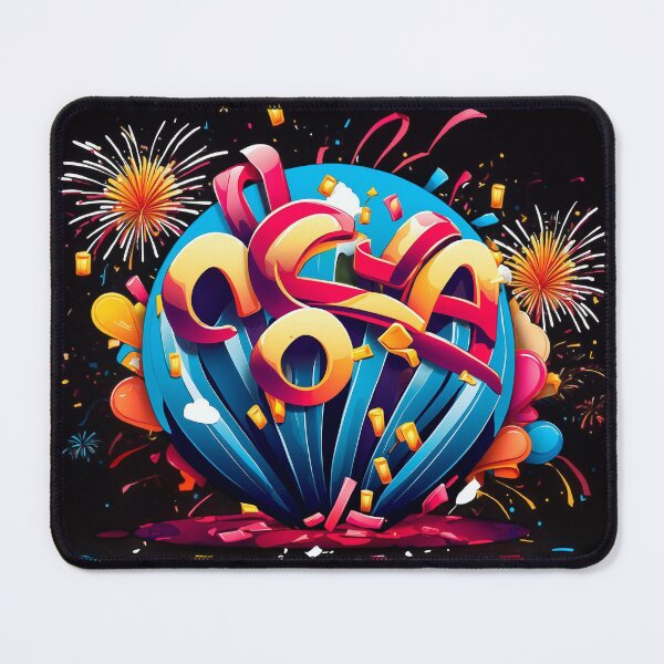 Item preview, Vector Illustration of Anniversary Fireworks designed and sold by Sadia Jannat.