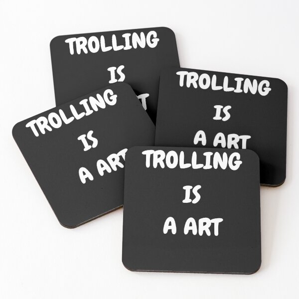 Item preview, Trolling Is A Art - Funny Meme, Internet Humor Shirt designed and sold by MatPigeon.