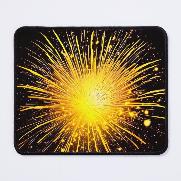 Item preview, Yellow Firework Burst for Celebrations designed and sold by Sadia Jannat.