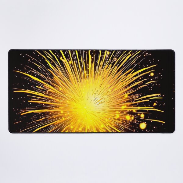 Item preview, Yellow Firework Burst for Celebrations designed and sold by Sadia Jannat.