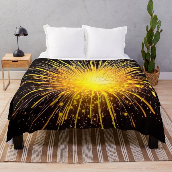 Item preview, Yellow Firework Burst for Celebrations designed and sold by Sadia  Jannat.