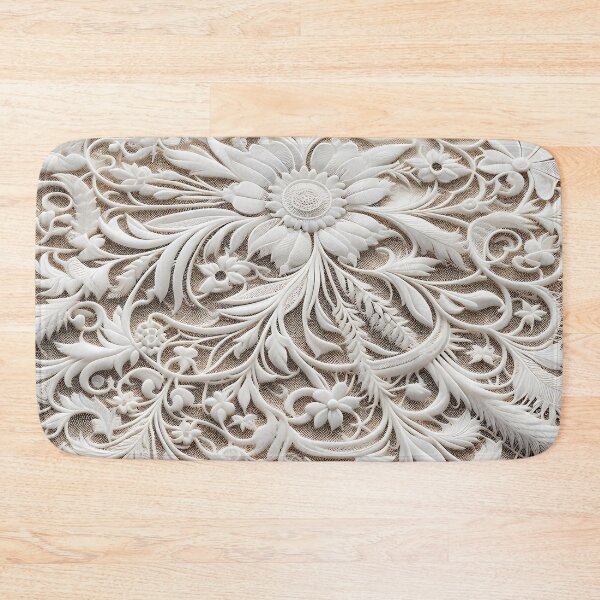 Item preview, white lace in flower shape designed and sold by bernhagen.