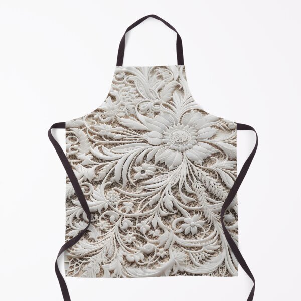 Item preview, white lace in flower shape designed and sold by bernhagen.